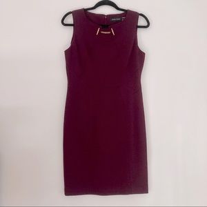 Purple, business casual dress